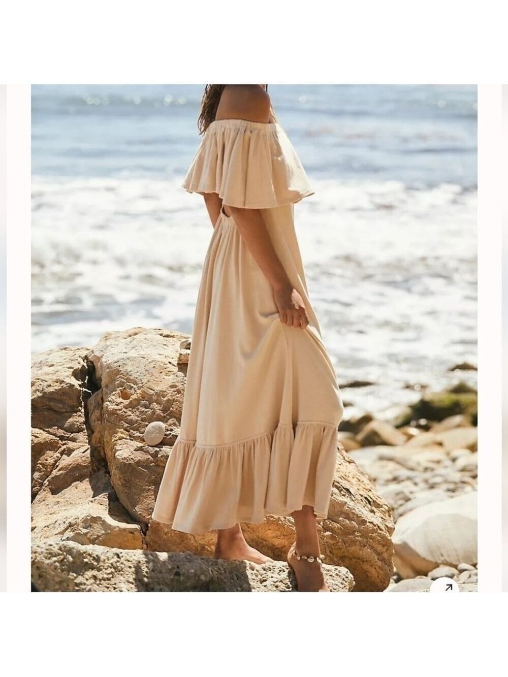 Free People BNWT Lynne Midi Dress!